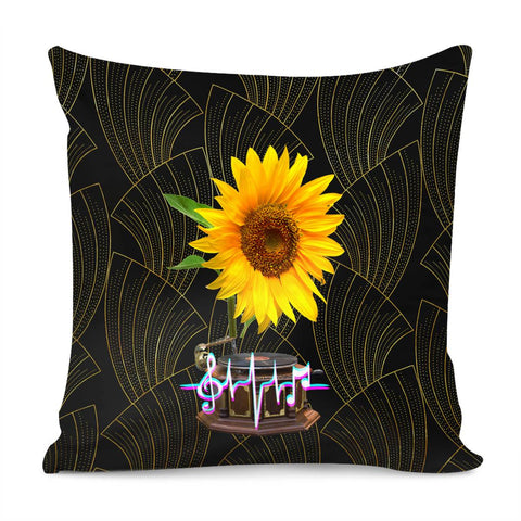 Image of Sunflower Pillow Cover