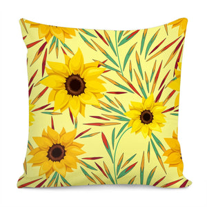 Sunflower Pillow Cover