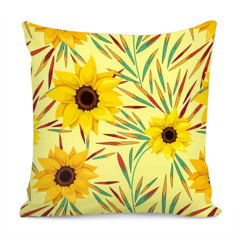 Image of Sunflower Pillow Cover