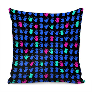 Waving Hands Pillow Cover