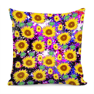 Sunflower Pillow Cover