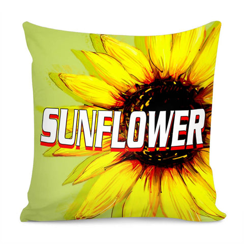 Image of Sunflower Pillow Cover