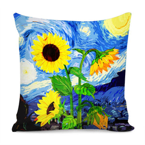 Sunflower Pillow Cover