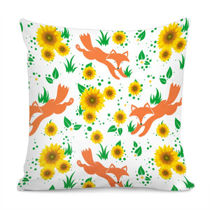 Sunflower Pillow Cover