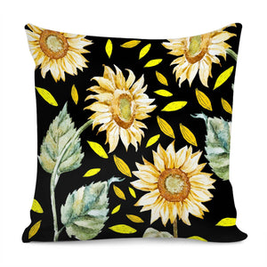 Sunflower Pillow Cover