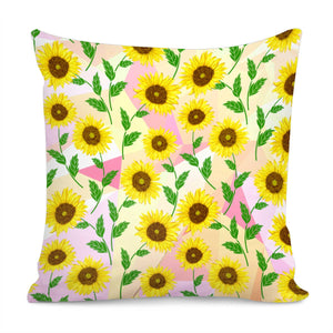 Sunflower Pillow Cover