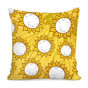 Sunflower Pillow Cover