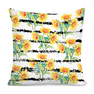 Sunflower Pillow Cover