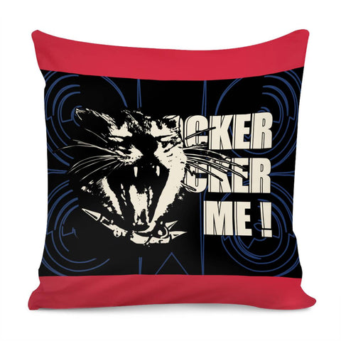 Image of Rock Cat Pillow Cover