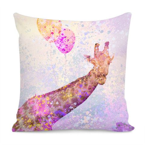 Image of Funny Giraffe Pillow Cover