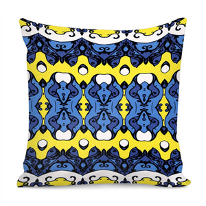 Blue Pillow Cover