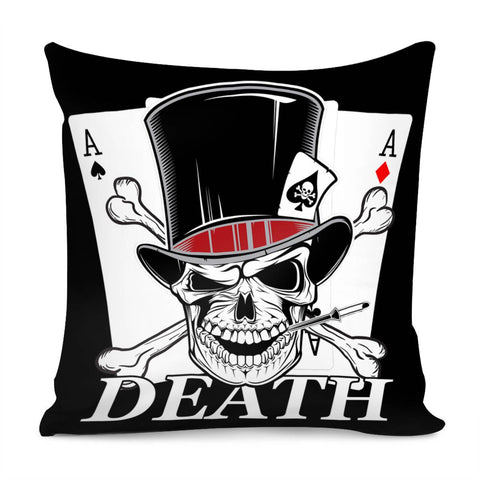 Image of Skull Pillow Cover