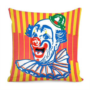 Clown Pillow Cover