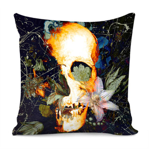 The Merry Skull Pillow Cover