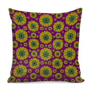 Ornate Peacock Style Pillow Cover