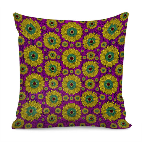 Image of Ornate Peacock Style Pillow Cover