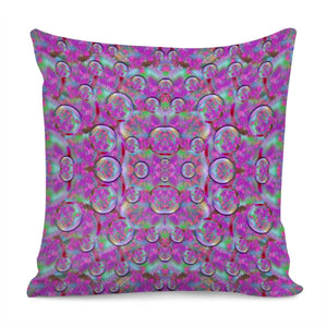 Raining Flowers From Above Pillow Cover