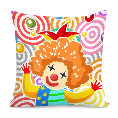 Image of Clown Pillow Cover