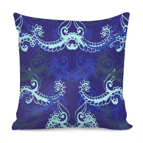 Image of Blue Pillow Cover