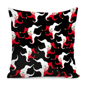 Clown And Animal Pillow Cover