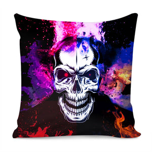 Taro And Flames And Graffiti And Pop Culture Pillow Cover