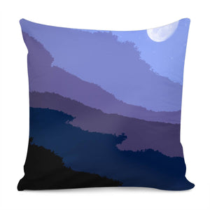 Nature Night Pillow Cover