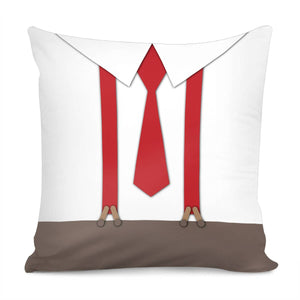 Tie And Bracers Pillow Cover