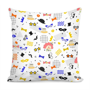 Clown Pillow Cover