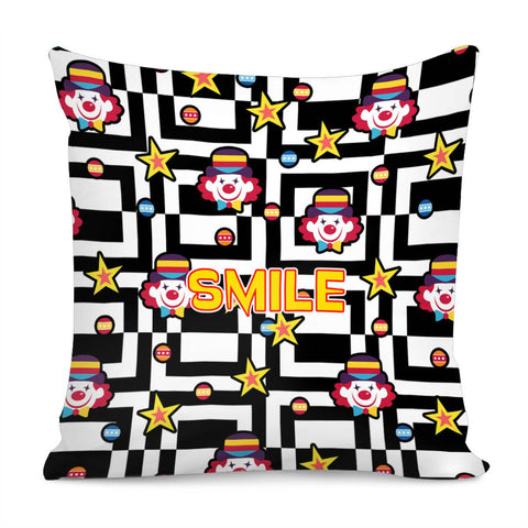 Image of Clown Pillow Cover