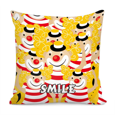 Image of Clown Pillow Cover