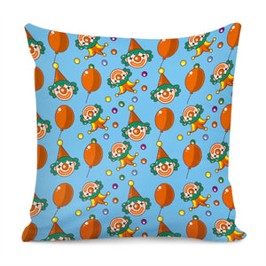 Clown Pillow Cover