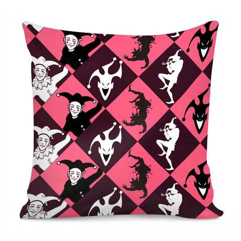 Image of Intensive Clown Pillow Cover