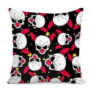 Intensive Clown Pillow Cover