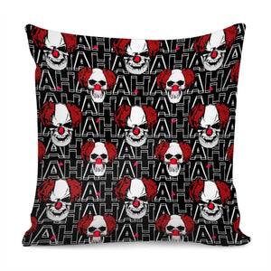 Intensive Clown Pillow Cover