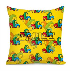 Intensive Clown Pillow Cover