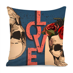 Love Slogan Pillow Cover