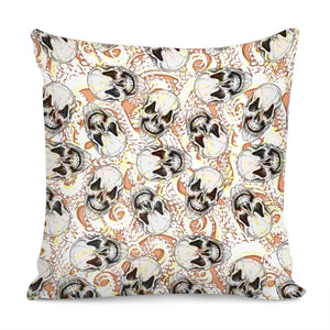 Skull Pillow Cover