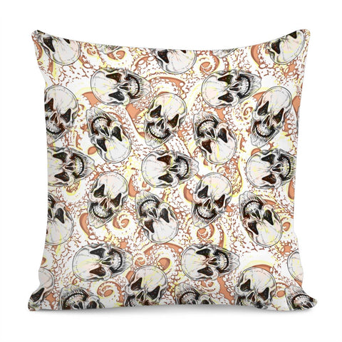 Image of Skull Pillow Cover