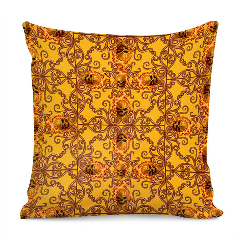 Image of Skull Pillow Cover