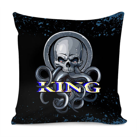 Image of Skull Pillow Cover