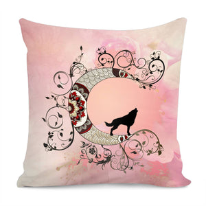 Wonderful Mandala Moon Pillow Cover