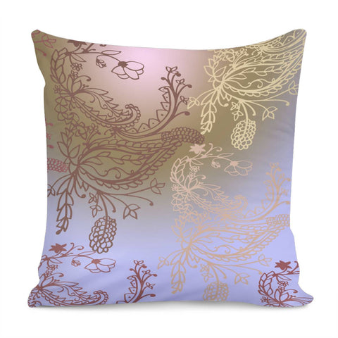 Image of Blue Pillow Cover