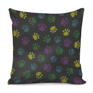 Paw Prints Pillow Cover