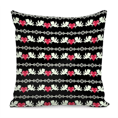 Image of Cupid Pattern Pillow Cover