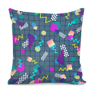 Back To The Eighties Pillow Cover