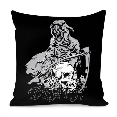 Image of Skull Pillow Cover