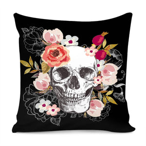 Skull Pillow Cover