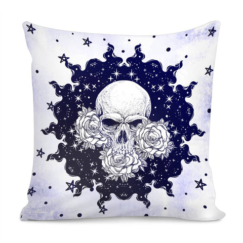 Image of Skull Pillow Cover