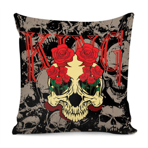 Skull Pillow Cover