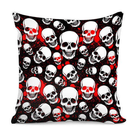 Image of Skull Pillow Cover